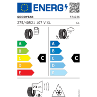 Goodyear UltraGrip Performance+ 275/40R21 107V Image #2