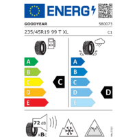 Goodyear UltraGrip Ice 2+ 235/45R19 99T Image #3