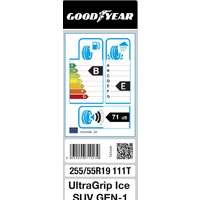 Goodyear UltraGrip Ice SUV Gen-1 255/55R19 111T Image #2