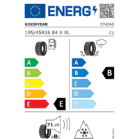 Goodyear UltraGrip Performance+ 195/45R16 84V Image #2