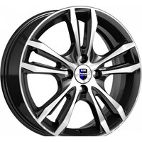 K&K Samara 16x6" 4x100мм DIA 60.1мм ET 37мм Алмаз черный Image #1