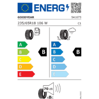 Goodyear Eagle F1 Asymmetric 3 SUV 235/65R18 106W Image #7